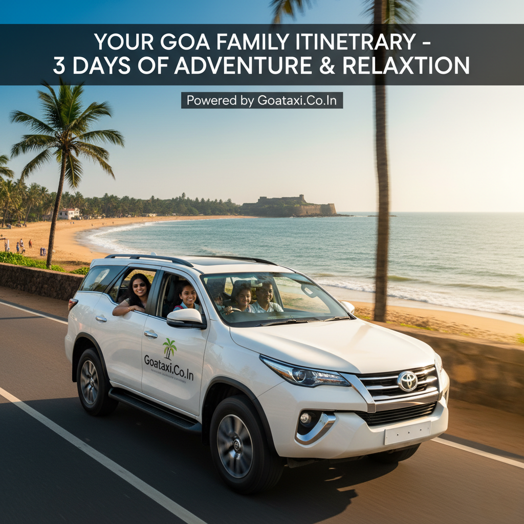 Goa itinerary for 3 days with family - Complete Guide